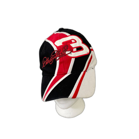 CHASE Authentics Dale Earnhardt #3 Intimidator NASCAR Hat cap OSFA stripes - Picture 1 of 7